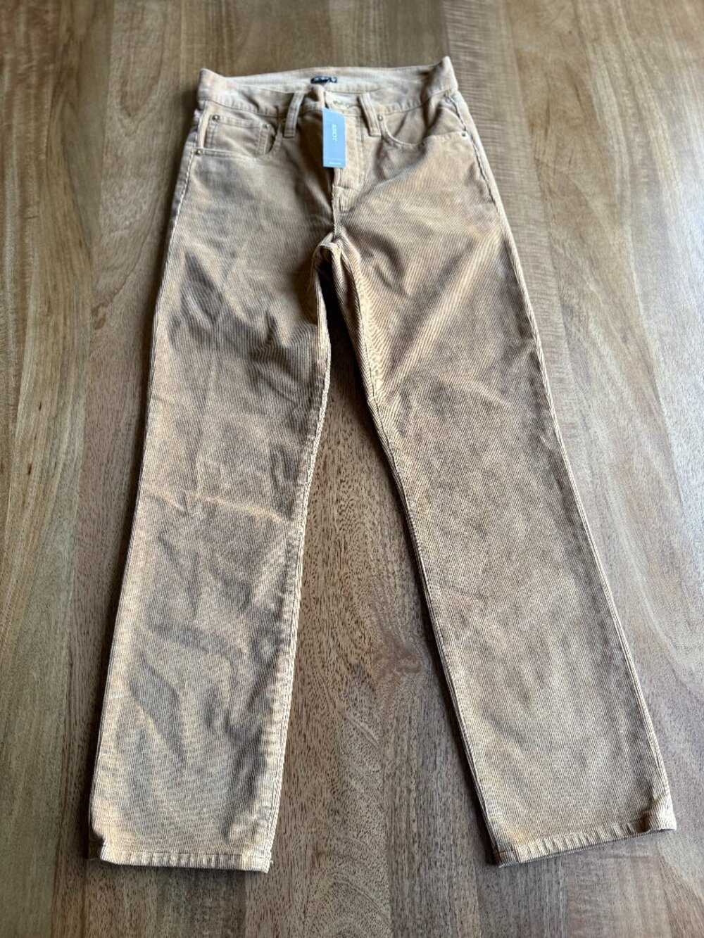 Re-Imagined J Crew tan corduroy minimalist  pants | Size 23P